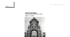 Desktop Screenshot of galeriaenriqueguerrero.com